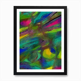 Abstract Painting 18 Art Print