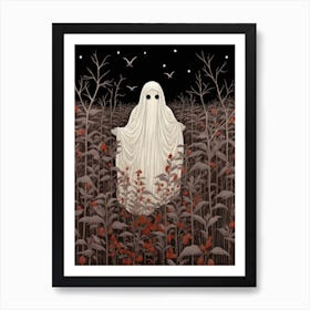 Ghost In The Field 3 Art Print