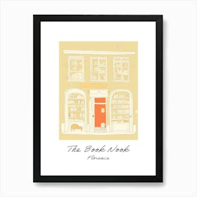 Florence The Book Nook Pastel Colours 3 Poster Art Print