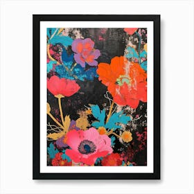 Great Japan Hokusai Japanese Flowers 11 Art Print