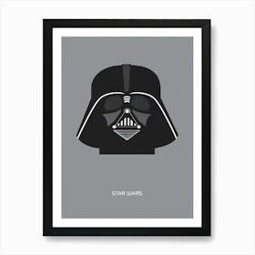 Darth Vader Minimalist Art Print