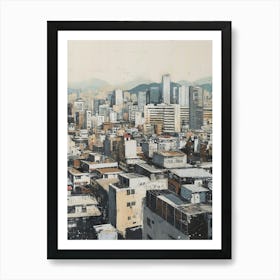 Neutral Tones Cityscape 2 Art Print