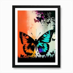 Colorful Butterfly 49 Art Print