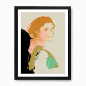 Lines Women 2 Art Print