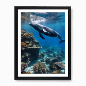 Humpback Whale Art Print