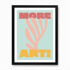 More Art Matisse - Blue, Pink And Yellow Art Print