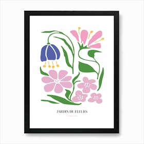 Jardin De Fleurs No 7 Art Print