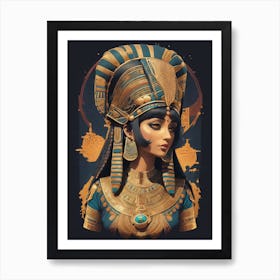 Egyptian Queen 2 Art Print