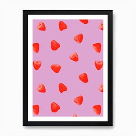 Raspberry Heaven Art Print