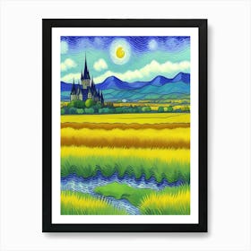 Castle In The Sky Art Print