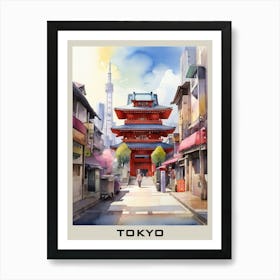 Tokyo. Art Print