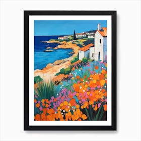 Sardinia Italy 1 Fauvist Painting Art Print