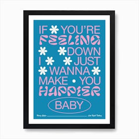 Late Night Styles - Wall Art Lyrics Music Poster Print Art Print