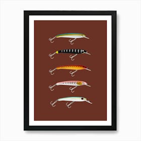 Lure Sardines Art Print