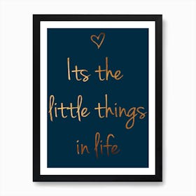 Littlethings III Art Print