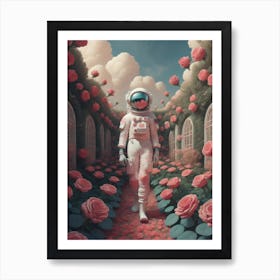 'Rose Garden' Art Print