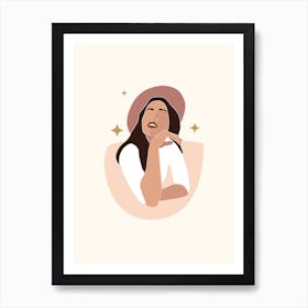 Senorita Women Spanish Girls Latina  Art Print