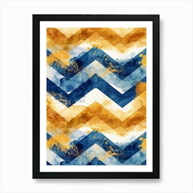Chevron Pattern Art Print