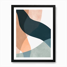 Harmonious boho art 6 Art Print