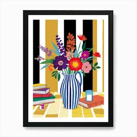 Flowers In A Vase 27 Art Print