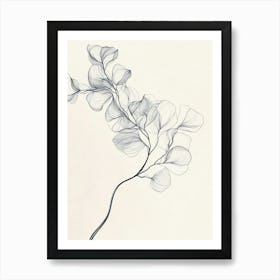 Ginkgo Leaves 16 Art Print