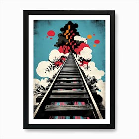 Train Tracks 1 Art Print