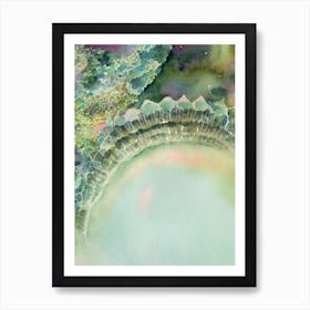 Helicoprion Storybook Watercolour Art Print