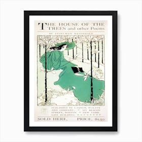 The House Of The Trees, Ethel Reed Art Print