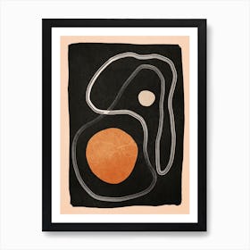 Abstract Line 6 Art Print