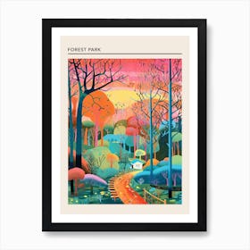 Forest Park St Louis 4 Art Print