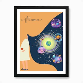 Hypersentimental Mother of all . Mothers Day Art Print