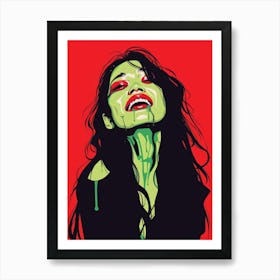 Scream Queen Art Print