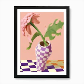 Bluebell Flower Vase 1 Art Print