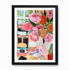 Pink Art Print