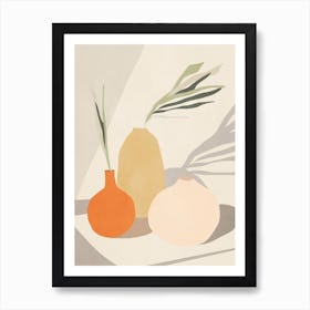 Vases Still Life Art Print