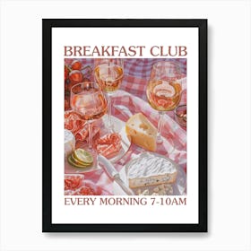 Breakfast Club Cheese And Charcuterie Board 4 Art Print