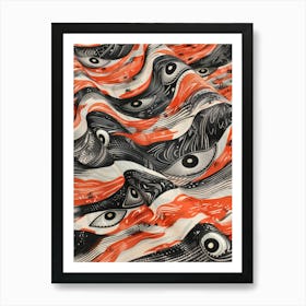 Eye Of The Wolf Art Print