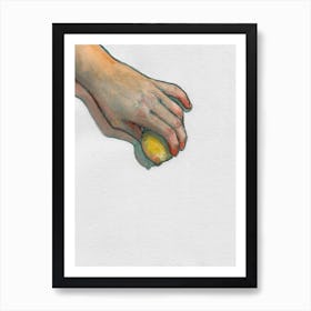 Lemon Art Print