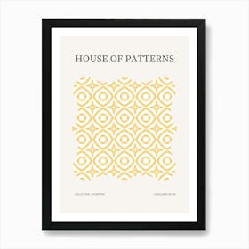 Geometric Pattern Poster 28 Art Print