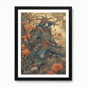 Samurai Warrior 10 Art Print