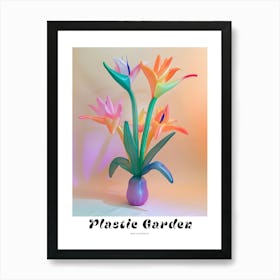 Dreamy Inflatable Flowers Poster Bird Of Paradise 3 Art Print