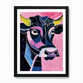 Cow Painting 1 Art Print