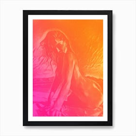 Nude Woman In The Sun Art Print