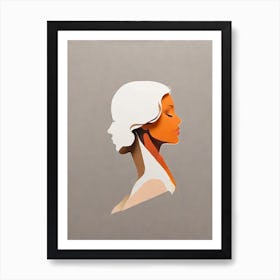 Portrait Of A Woman Art Print