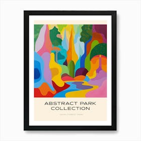 Abstract Park Collection Poster Daan Forest Park Taipei 1 Art Print