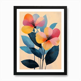 Flowers Canvas Print 5 Art Print