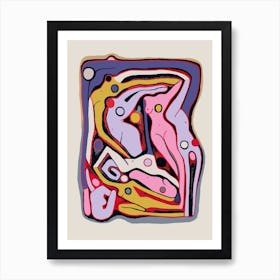 Ecstatic Nudes Art Print