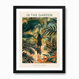 In The Garden Poster Naples Botanical Garden 2 Art Print