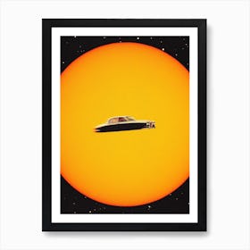 Space Chase Art Print