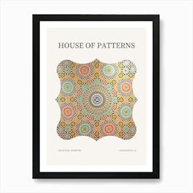 Geometric Pattern Poster 16 Art Print